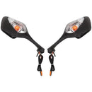 Black Motorcycle Rearview Mirror Side Rear View Mirror With Turn Signal Light For Honda Cbr1000rr 2008 Cbr 1000 rr 1000rr 08-12