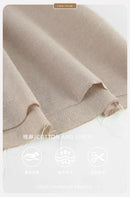 Cotton Linen Suspender Dress Spring and Summer Women's Beach Style Fake Casual Loose Soft Ruffled Edge A-line Suspender Dress