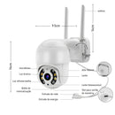 Icsee 1080P Full HD A8 Wifi Surveillance Cameras, Security Camera, Monitor, Camera Wifi Smart 360, Bluetooth