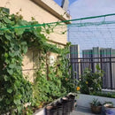 9股花园植物攀爬网，适用于花卉、番茄、水果、蔬菜、葡萄，聚酯格架网，0.9米/1.8米/2.7米/3.6米X1.8米