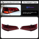 AKD Car Lights for Audi A3 LED Tail Light 2013-2019 S3 Sportback Rear Lamp DRL Dynamic Signal Reverse Automotive Accessories