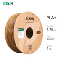eSUN 3D Printer Filament PLA+ 1.75mm Dimensional Accuracy +/- 0.03mm 1KG (2.2 LBS) Spool 3D Printing Material For 3D Printers