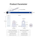 Zemismart 威士智能 Zigbee 2N 智能卷帘电机，适用于 38 毫米管，支持涂鸦智能生活App、Alexa、Google Home 语音控制