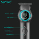 VGR Hair Trimmer Professional Barber Hair Cutting Machine 8000 RPM Hair Clipper Rechargeable Haircut 0mm Trimmer for Men V-990