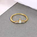 优雅蛋白石水晶戒指 女士925纯银戒指 婚礼宣言珠宝 Anillos кольца bague femme plata 925
