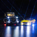 Vonado LED Light 76924 Set Suitable for Mercedes-AMG G 63&Mercedes-AMG SL 63 Gift (Lighting Accessories Only)