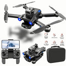 Light luxury S136 drone brushless motor, infrared obstacle avoidance, with two batteries, exquisite gifts