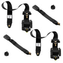 2PCS 3M Shoulder for Seats Belt Retractable Universal 3 Point Inertia