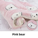 Pet Sleeping Mat Dog Bed Cat Litter Puppy Bed Dog Sofa Lovely Mattress Cushion for Small Large Dog Washable Blanket For Winter