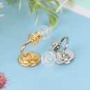 1Pair 1:12 Dollhouse Miniature Crystal Wall Light Lamp Model Doll House Decor