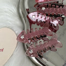 Y2K Pink Small Fish Barb Hairpin Style Duck Mouth Clip Design Sense Bang Side Clip New Hair Accessories