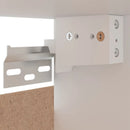 Hanging Cabinet Cabinet for Kitchen Room Cabinet Cabinet Organizers and Storage with Doors Home Furniture White 60x31x40 cm