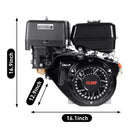Portable Generator 420cc Gas Powered 9700W 15HP 4 Stroke Home Back Up & RV Ready Black
