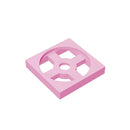 Gobricks GDS-949 Turntable 2 x 2 Plate, Base compatible with 3680  DIY Educational Building Blocks Technical