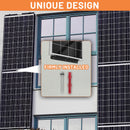 CP-SETUNO 2PCS Z-shaped Solar Panel Holder, Solar Panel 50-450w, Suitable for Motorhomes, Boats and Wall Mounting, for One Solar