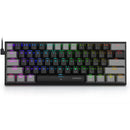 61 Keys Mechanical Keyboard Game Keypad RGB Backlight Type-C USB Wired Waterproof  60% PC Gaming Keyboard for PC Desktop Laptop