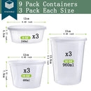 The Batch Keeper | BPA-Free Leakproof Deli Containers for Prep, Freezer and Service