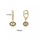 CRMYA Gold-color Dangle Stud Earrings For Women Boho Style Cubic Zirconia Waterproof Women Earrings 2023 Jewelry Wholesale