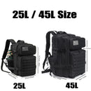 The Trail Meridian | 25L and 45L Trekking Backpack with Removable Flag Patch