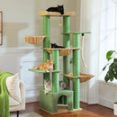 Big Cat Tree for Large Cats Robust Cat Tower with Several Levels Cat House Climbing Tree with Hammock 11 Sisal Posts Large Perch