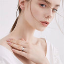 Skyrim Fashion Simple Stainless Steel Couple Ring for Men Women Casual Finger Rings Jewelry Engagement Anniversary Gift 2022 New