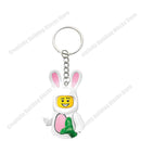 Hot Selling Classic Series keychain Mini 3D Character Model Set Building Blocks Assembling Toys Children's Birthday Gifts