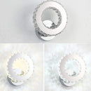 Crystal Wall Lamps, 6000K LED Wall Lamp K9 Crystal 16W LED Wall Sconce for Living Room, Bedroom, Cool White Light