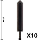 Medieval MOC Weapon Figure Accessories Building Blocks Soldiers Sword Shield Bow Arrow Trident Hammer Axe Spear Brick Kid Toy