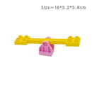 Big Size Building Blocks Compatible Large Bricks Figure Family House Bed Outdoor Camping Children Kids Educational Creative Toys