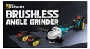 The Rotor Edge | 125mm Brushless Angle Grinder, 18V Cordless, 10000 RPM