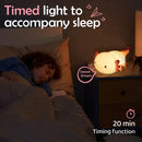 Silicone LED Axolotl  Night Light animallamp Touch Sensor Axolotl Night Lamp Children Kid Bedside Bedroom Decor Birthday Gifts