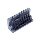 Military MOC Sentry Building Block Soldier Sandbag Fence Cannon Shell Barbed Wire Weapon Rack Training Field Watchtower Toy K018