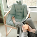 Comfort Semi-Enclosed One Seat Cushion for Office Chair Pain Relief Cushion Sciatica Bleacher Seats with Backs and Cushion