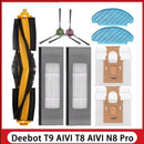 ECOVACS Deebot T8 AIVI T9 AIVI N8 Pro AIVI N9 N10 N10 Plus 配件主刷、边刷、滤网、尘袋、高效滤网