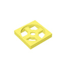Gobricks GDS-949 Turntable 2 x 2 Plate, Base compatible with 3680  DIY Educational Building Blocks Technical