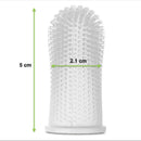 Dog Super Soft Pet Finger Toothbrush Teeth Cleaning Bad Breath Care Nontoxic Silicone Tooth Brush Tool Dog Cat Cleaning Supplies