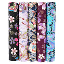 5PCS 25 x 25cm/50 x 50cm Squares Cotton Craft Japanese Fabric Cloths for DIY Bundle Patchwork Quilting Sewing Artcraft