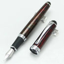 JINHAO X750 钢笔 圆形笔身 英文雕刻 抄写 书法 蘸水 金豪750 铜板体