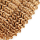 Deep Wave Bulk Human Hair Braiding Blonde Brown Curly Brazilian Hair for Human Hair Extensions for Micro Braiding No Weft