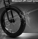 The Tundra Wolf | 2000W All-Terrain Electric Fat Bike — 48V 17Ah, Snow & Sand Dominance