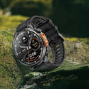 The Milestone Recon | 1.7'' HD GPS Military Smartwatch with Flashlight