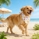 The Orchard | Fruit-Floral Adjustable Dog Bandana for Small, Medium & Large Breeds