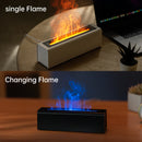 Vissko 7 Colorful Flame Diffuser 150ml USB Air Humidifier Aromatherapy Essential Oil Diffuser Fragrance diffuser For Bedroom