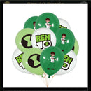 Ben-10 Party Decoration Balloon Cartoon Huge Boy Round 18 inch Balloon Birthday Party Supplies Kids Favor Baby Shower Gift