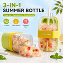 The Chill Craft | 2-in-1 Portable Ice Tray Water Bottle
