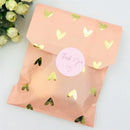 Thank You Stickers Roll |1 inch | Waterproof | 500 Labels for Small Business Stickers| 4  Designs