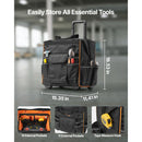 The Mobile Arsenal | 110Lbs Rolling Tool Organizer — 25-Pocket Pro-Grade Mobile Workshop