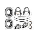Complete Disc Brake Conversion Assembly Rear Wheel Fit for Chevy 14-bolt Rear Ends