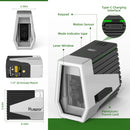 Huepar E011G Green Laser Level Self Leveling Cross Line Rechargeable Tool & Motion Sensor & Pulse Mode -Wave Your Hand to Switch