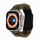尼龙表带，适用于 Apple Watch 表带 44mm 45mm 40mm 41mm 38mm 42mm 运动表带 iwatch series 6 SE 5 4 3 7 8 ultra 49mm